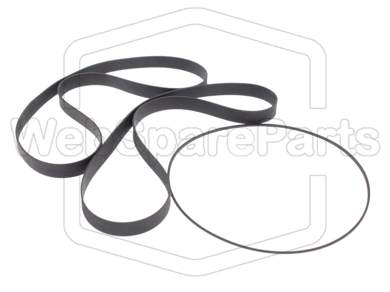 Riemen-Set für Doppel-Kassettendeck Sony TC-W7R