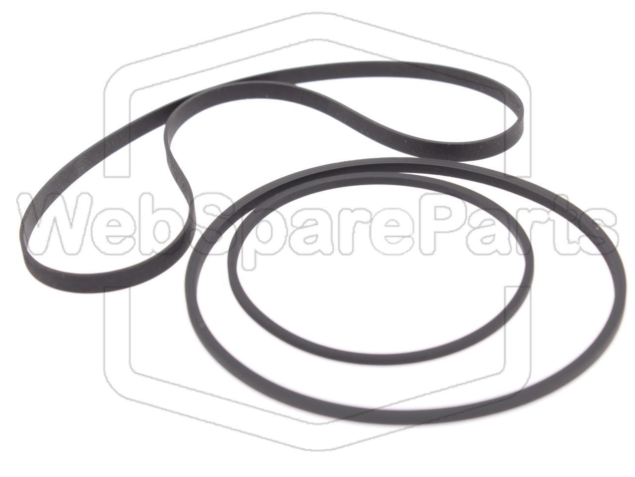 Riemen-Set Für Cassettendeck-KassettenDeck Yamaha KX-E300
