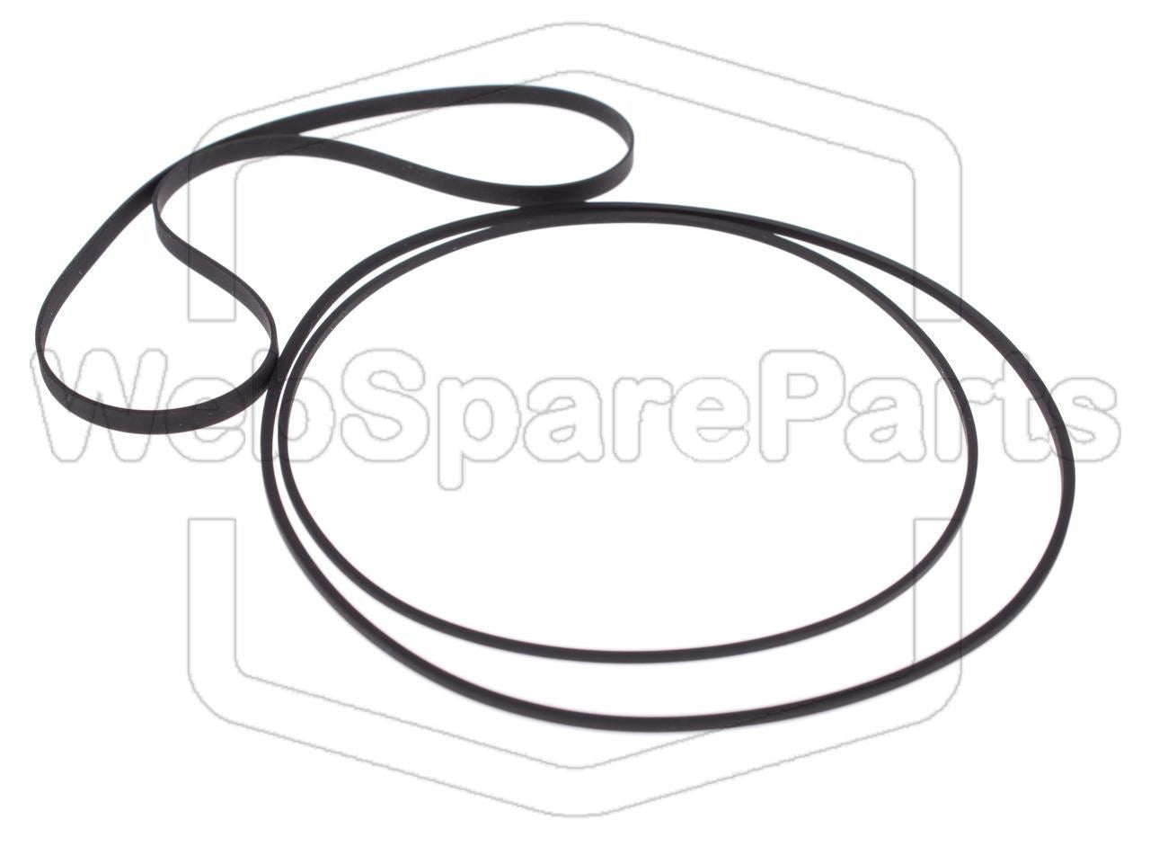 Riemen-Set Für KassettenDeck Technics RS-630T