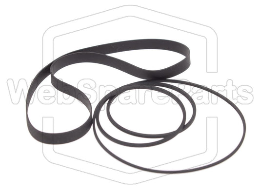 Riemen-Set Für Cassettendeck-KassettenDeck Pioneer CT-F700