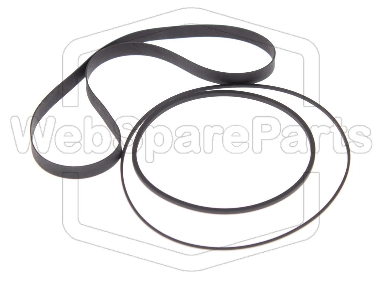 Riemen-Set Für Stereo-Kassettendeck Kenwood KX-503