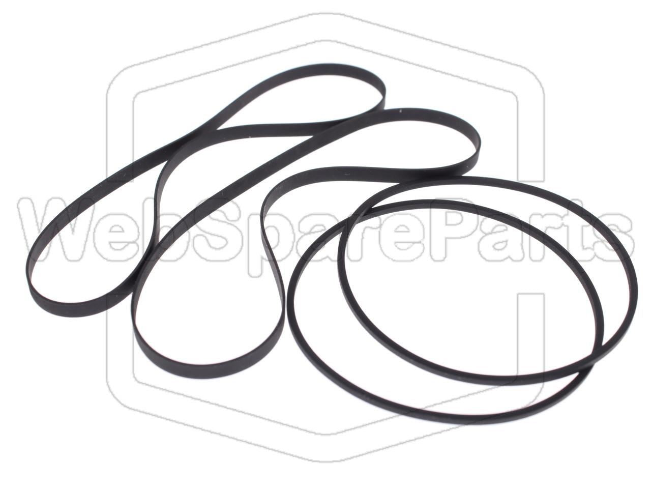 Riemen-Set Für Cassettendeck-KassettenDeck Marantz SD-4051