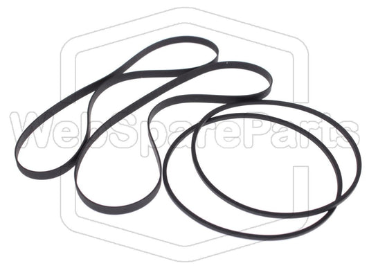 Riemen-Set Für Cassettendeck-KassettenDeck Marantz SD-4051