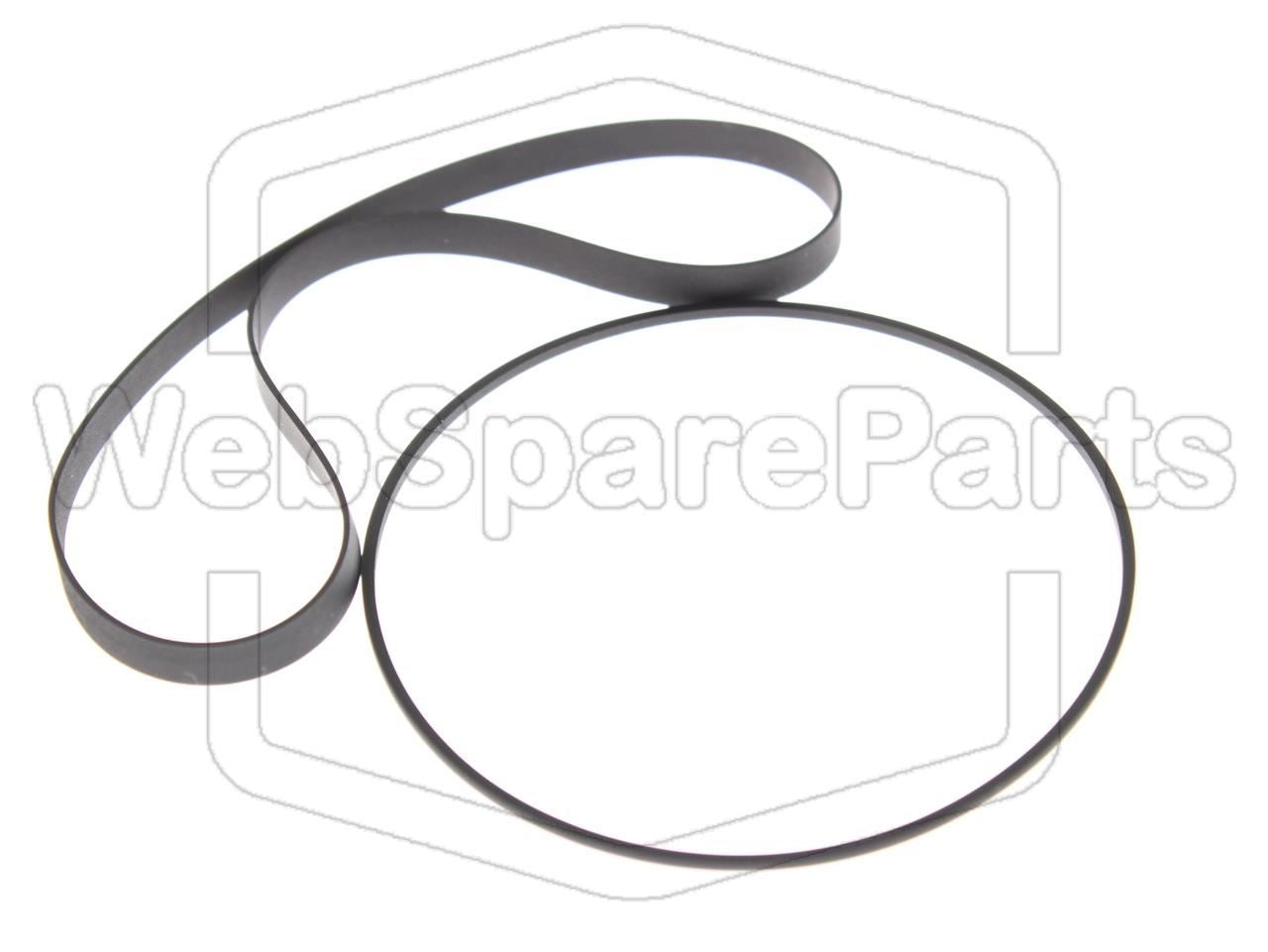 Riemen-Set für Stereo-Kassettendeck Sony TC-V33