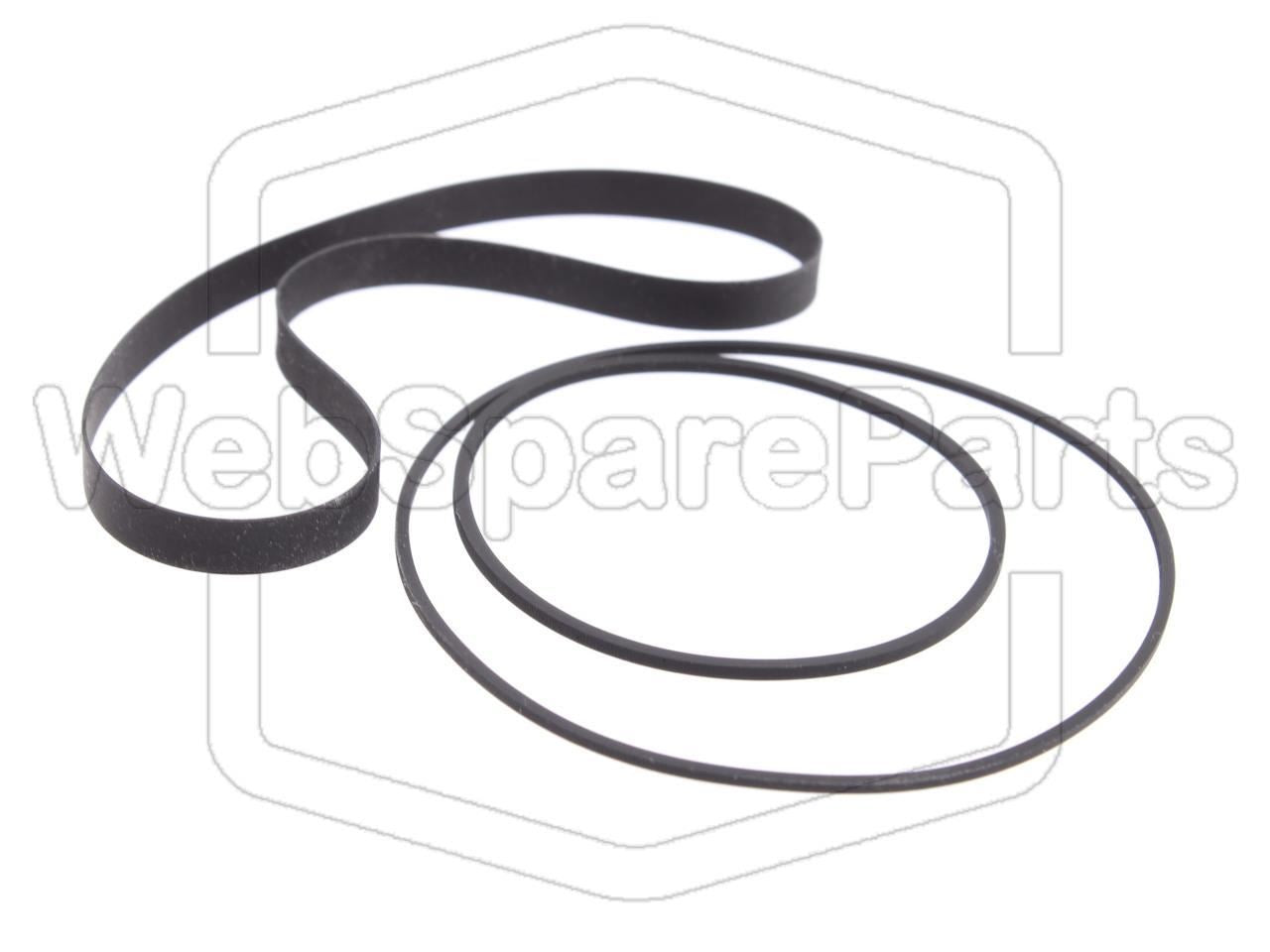 Riemen-Set Für Cassettendeck-KassettenDeck Akai CS-F12