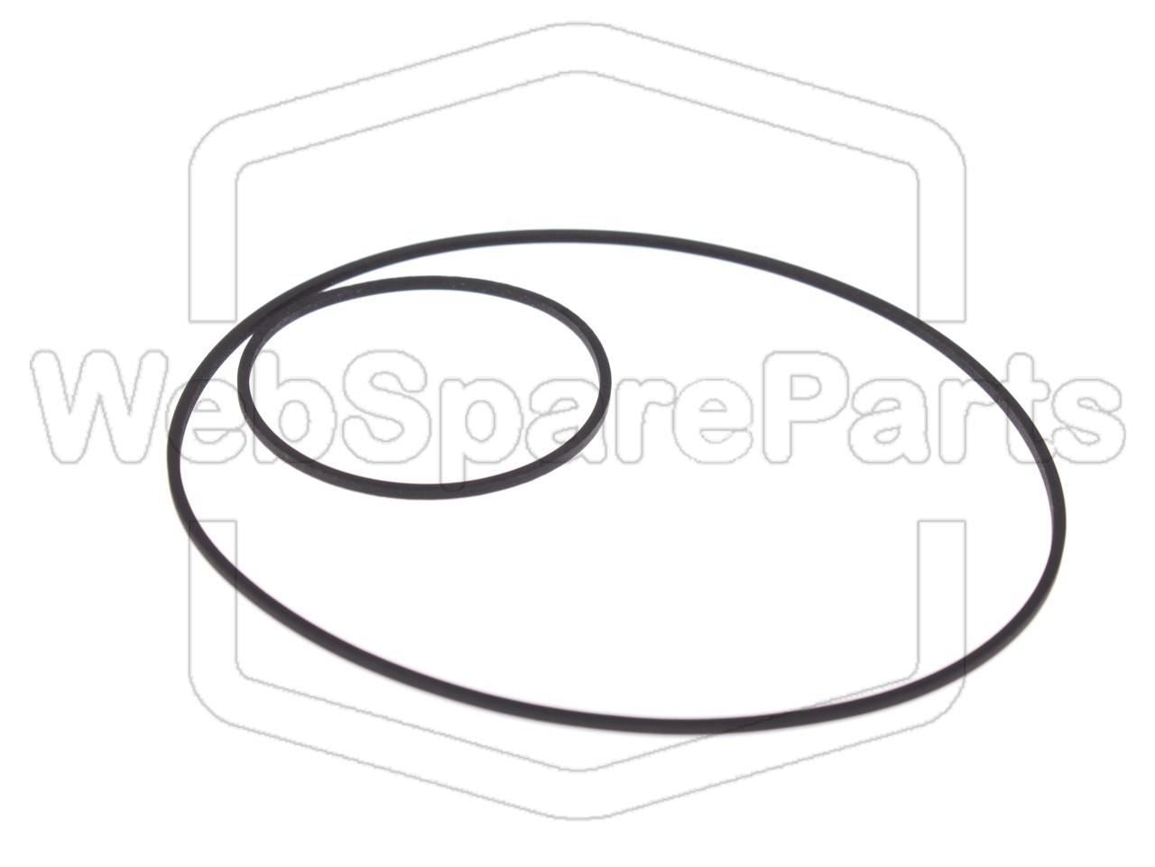 Riemen-Set für Autoradio-Kassettendeck Blaupunkt Paris R25