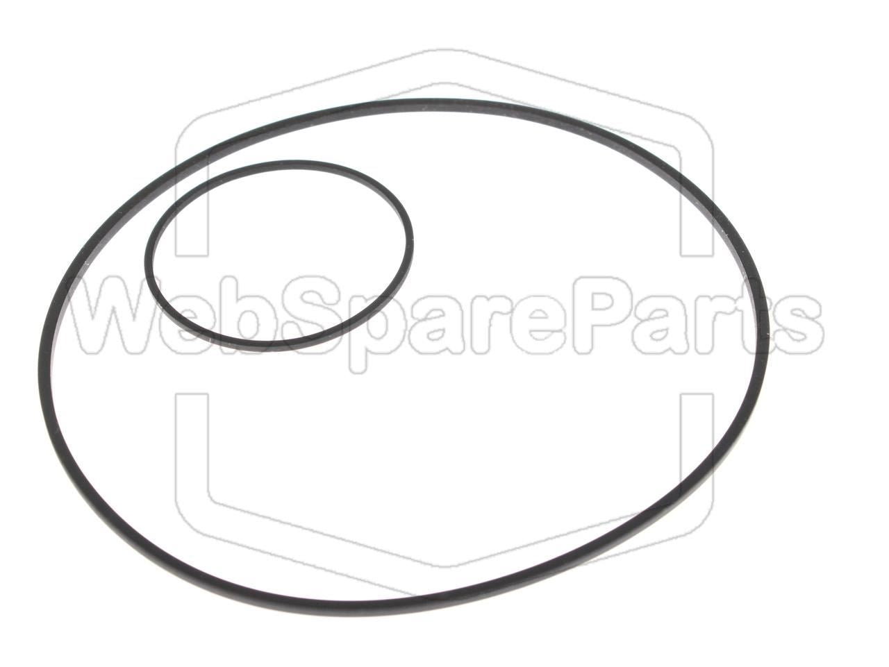 Riemen-Set für Toshiba SM-2900 Kassettendeck