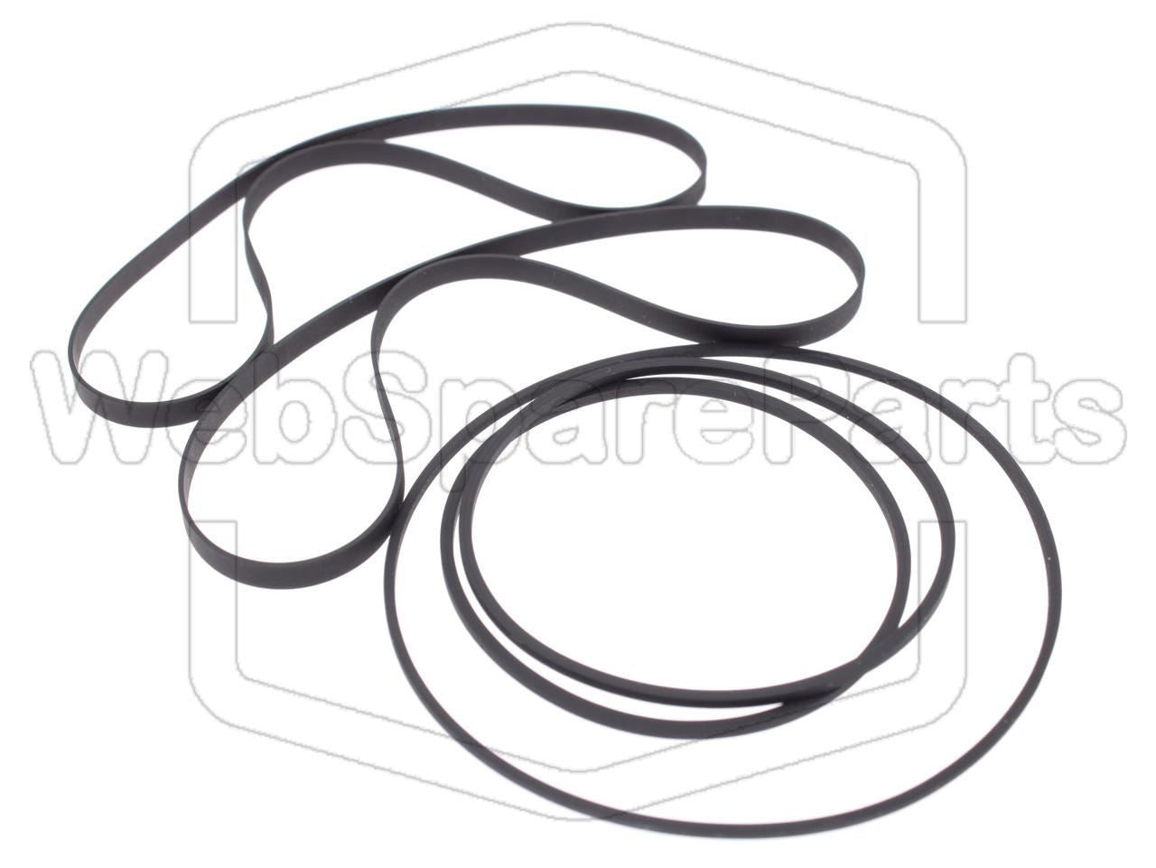 Riemen-Set Für Cassettendeck-KassettenDeck Sanyo RD-W340