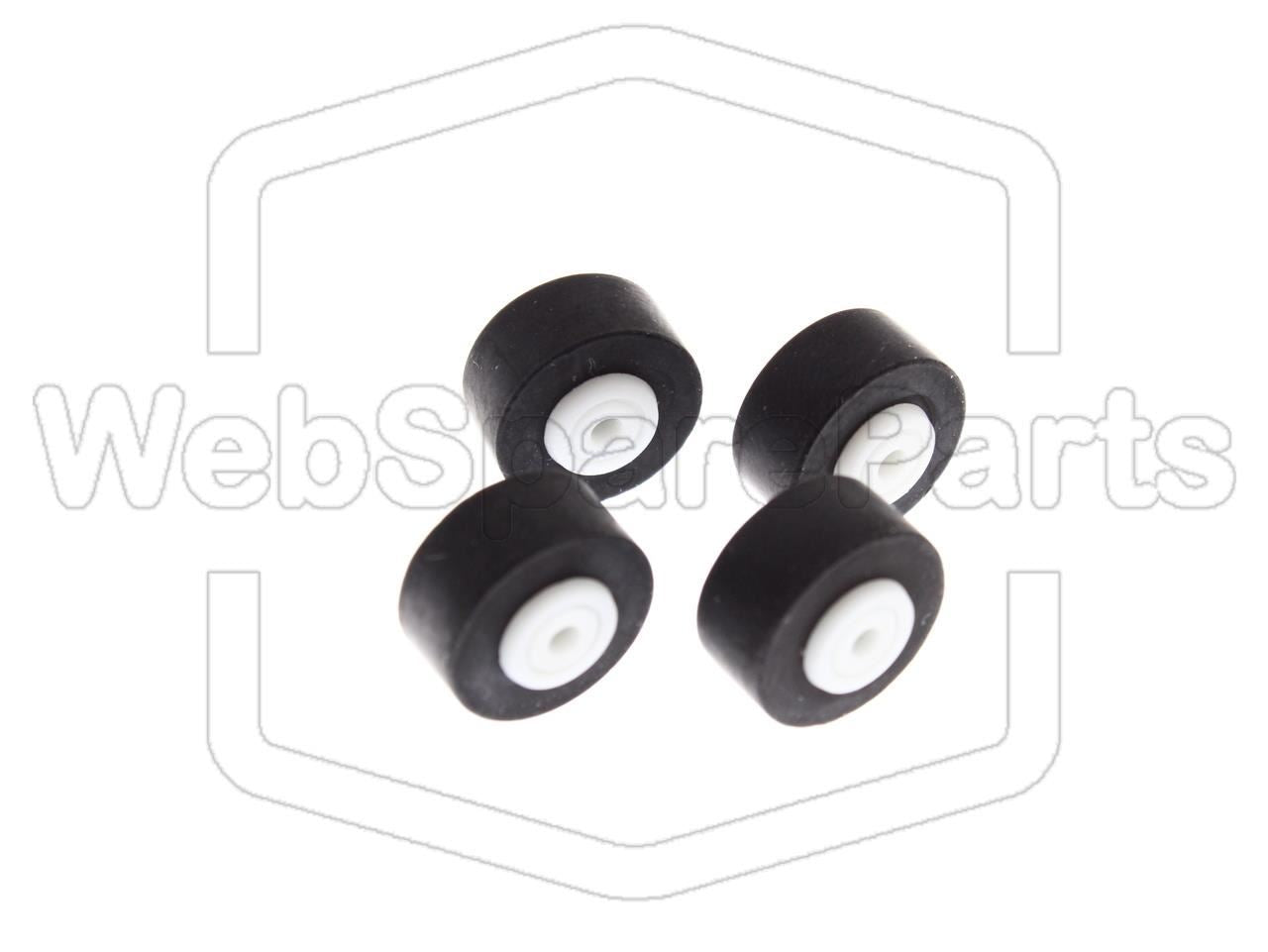 Andruckrollen für Doppel-Kassettendeck Sony FHE-636 CD