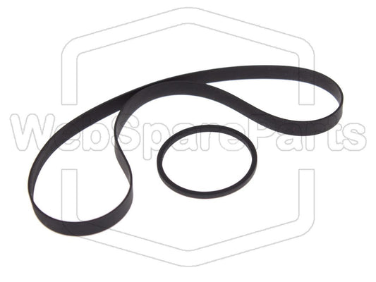 Riemen-Set Für Cassettendeck-KassettenDeck Harman-Kardon TD-470