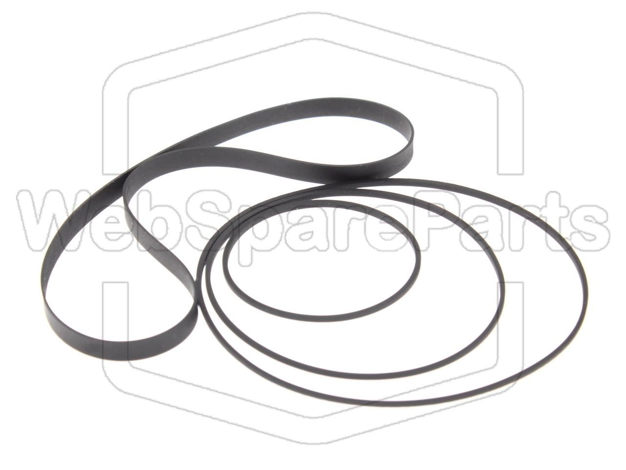 Riemen-Set Für Cassettendeck-KassettenDeck Für Rotel RMD-82