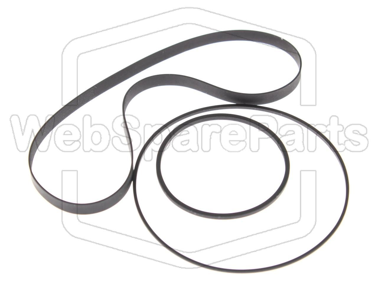 Riemen-Set für Stereo-Kassettendeck Sony TC-38
