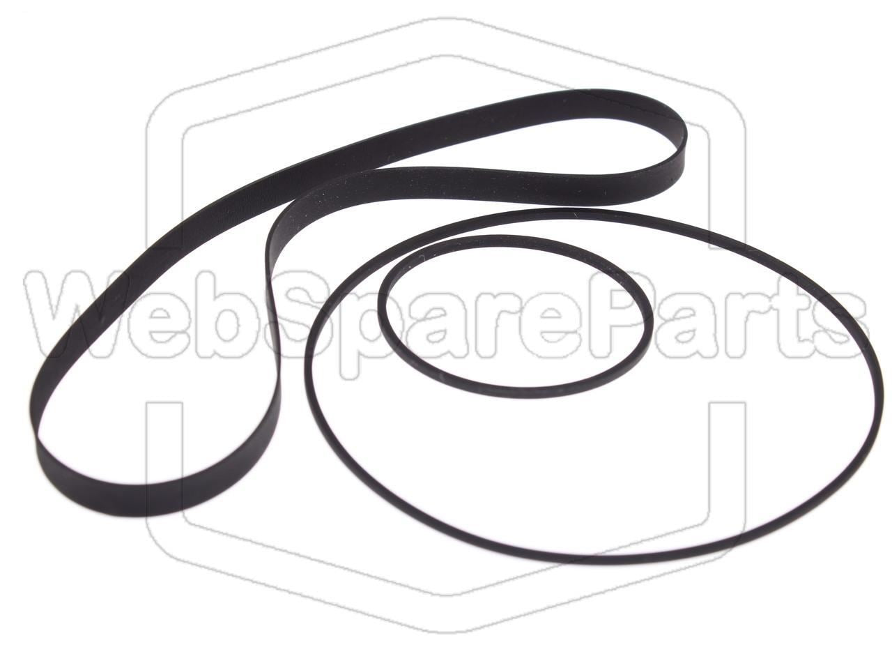 Riemen-Set Für Cassettendeck-KassettenDeck Sony TC-U70
