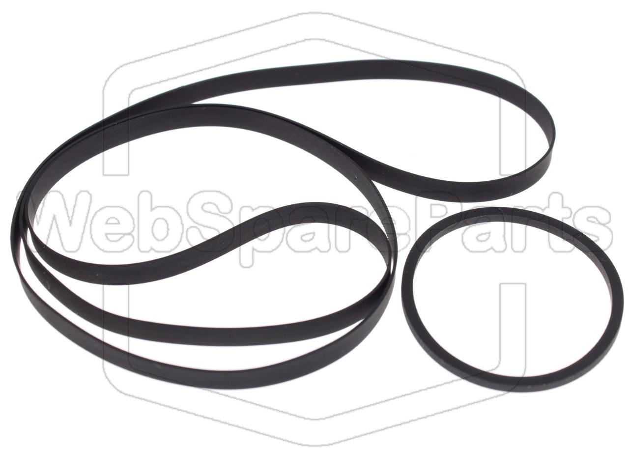 Riemenset für Plattenspieler Sharp RP-116 E