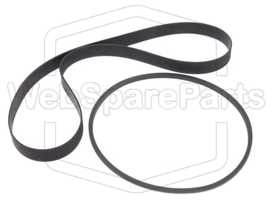 Riemen-Set Für Cassettendeck-KassettenDeck JVC DX-J11