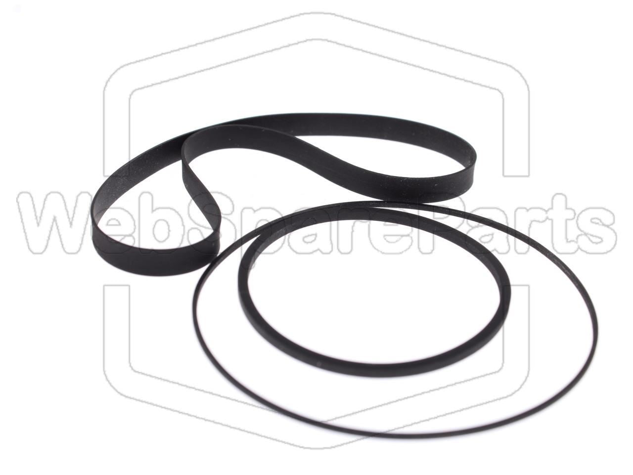 Riemen-Set für Pioneer CT-F550 Stereo-Kassettendeck