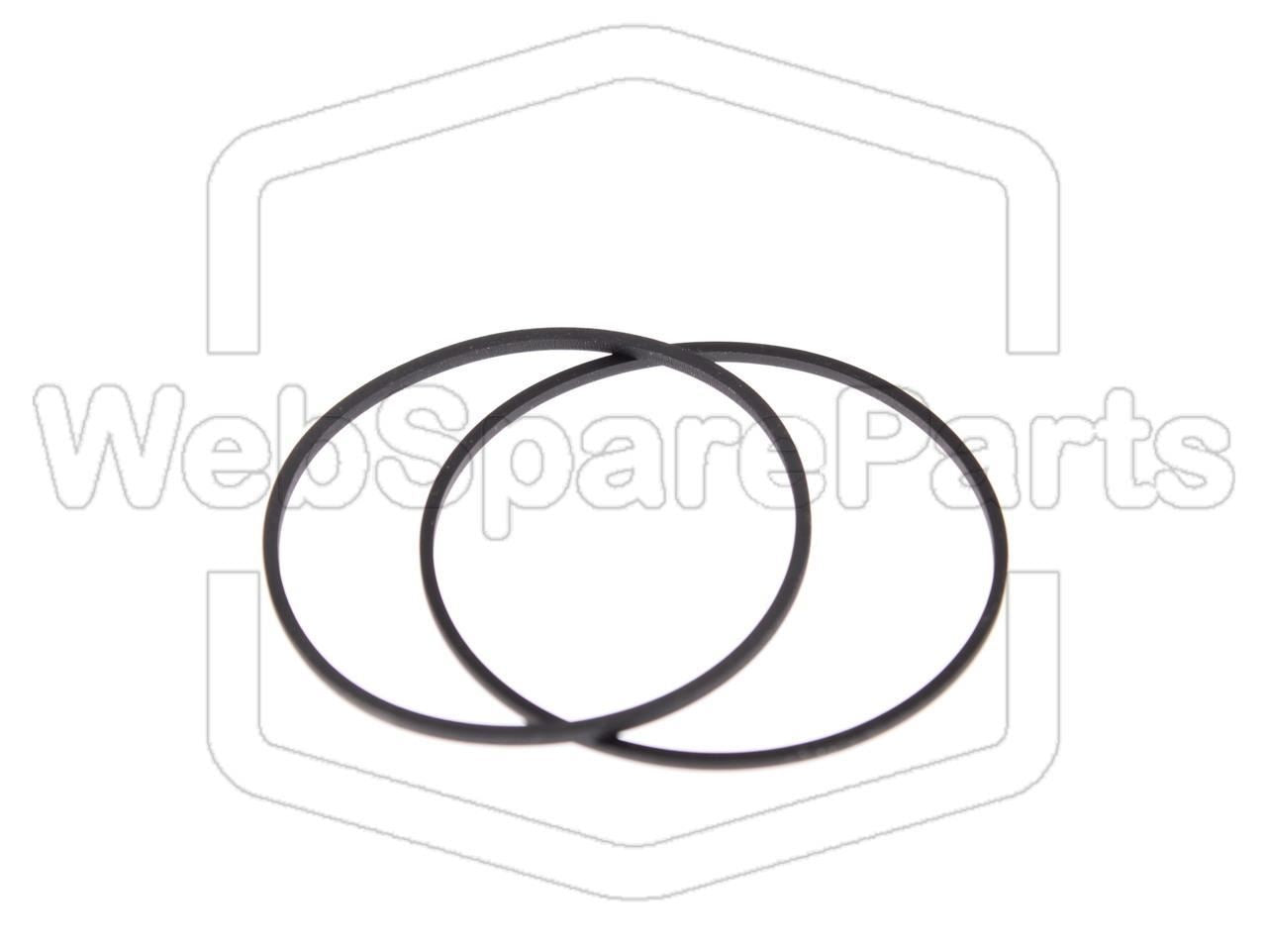 Riemen-Set Für Cassettendeck Sony TCS-580V