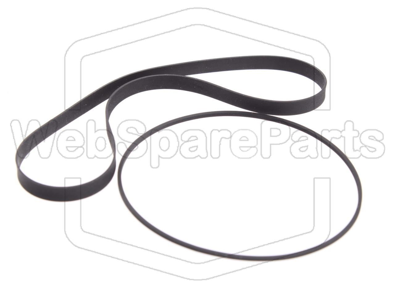 Riemen-Set Für Cassettendeck-KassettenDeck Aiwa AD-F460