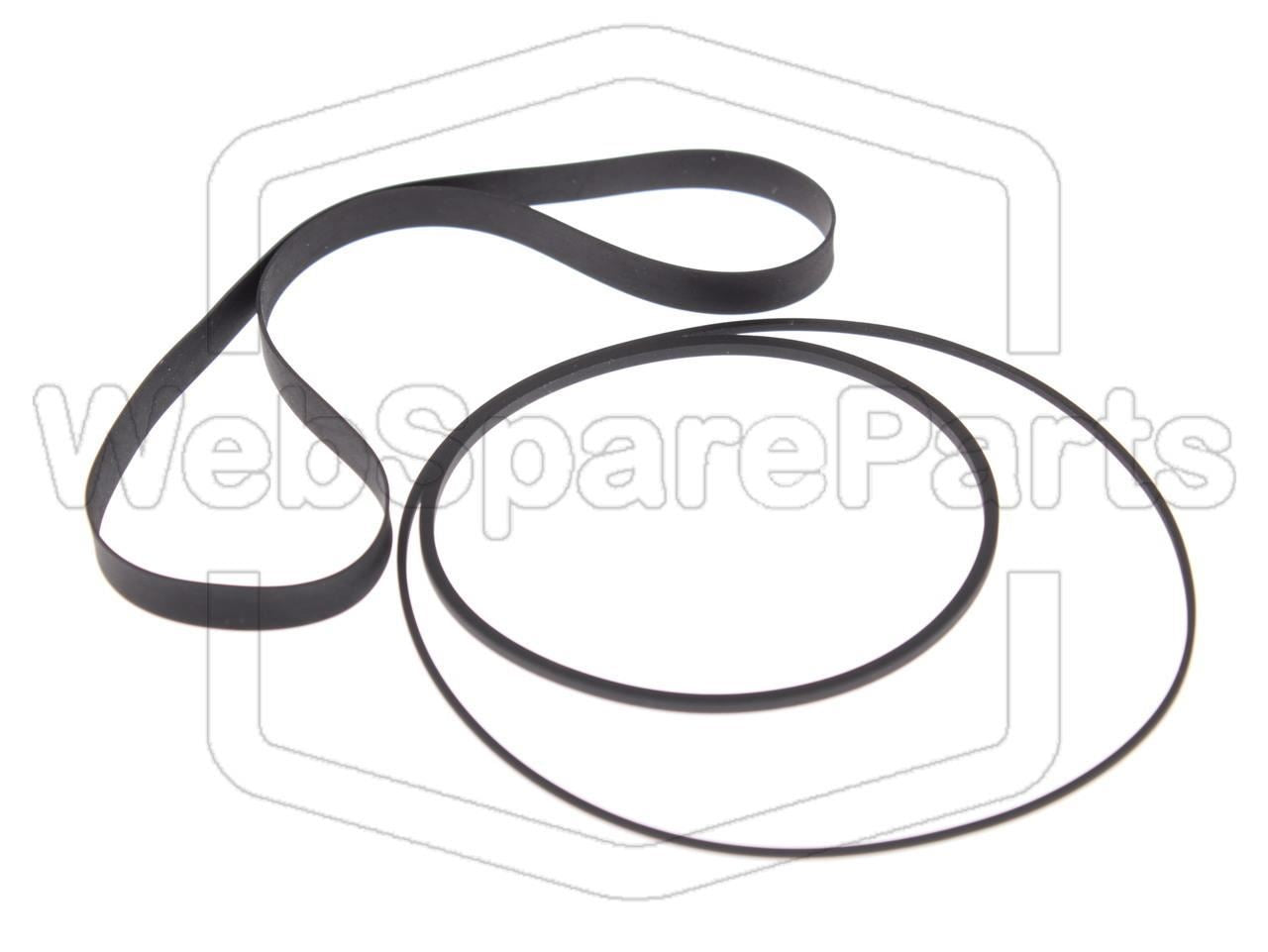 Riemen-Set Für Stereo-Kassettendeck Kenwood KX-505