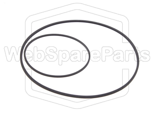 Riemen-Set Für Cassettendeck-KassettenDeck Panasonic RX-ES22