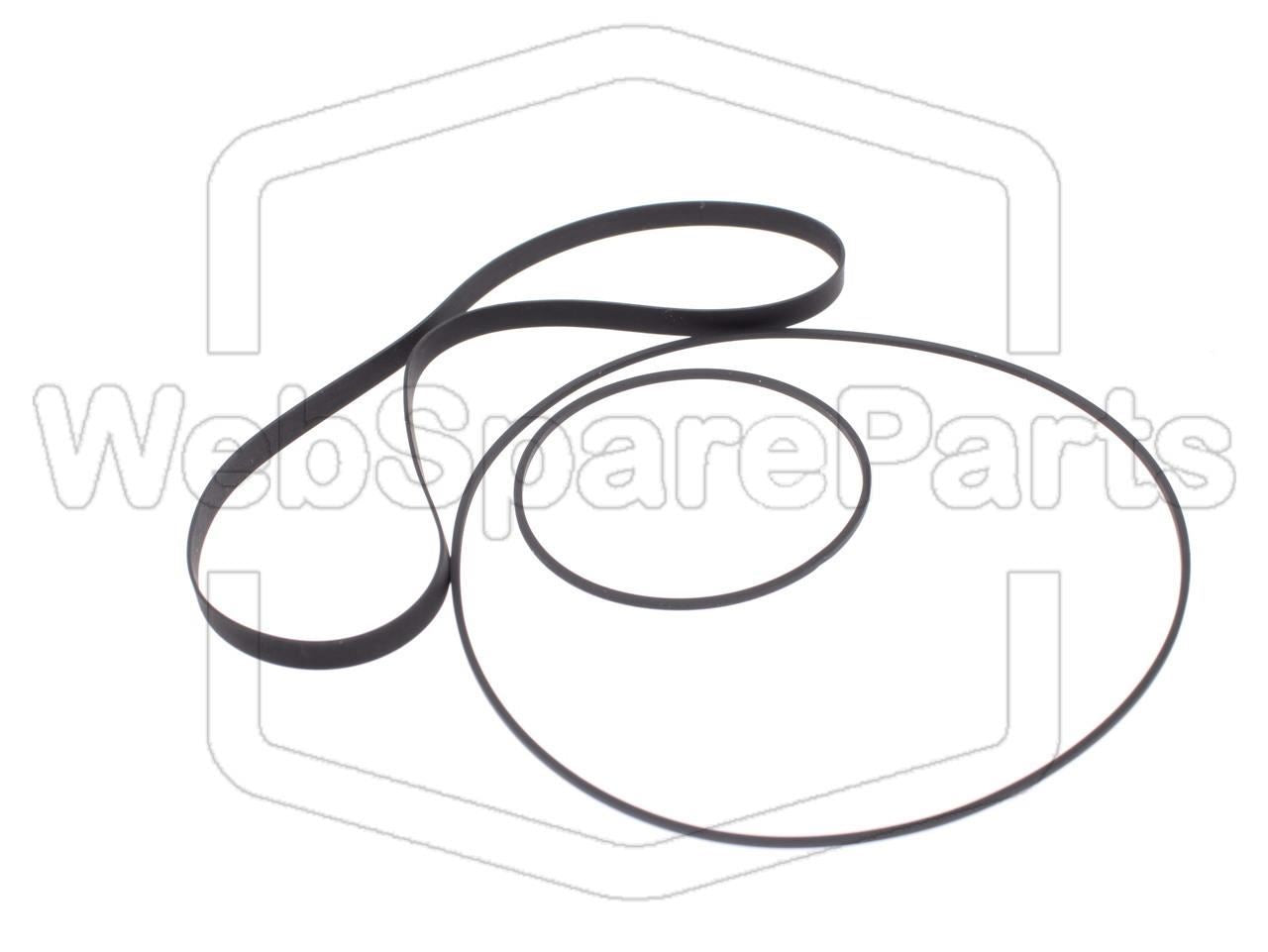 Riemen-Set Für Cassettendeck-KassettenDeck Akai GX-F80