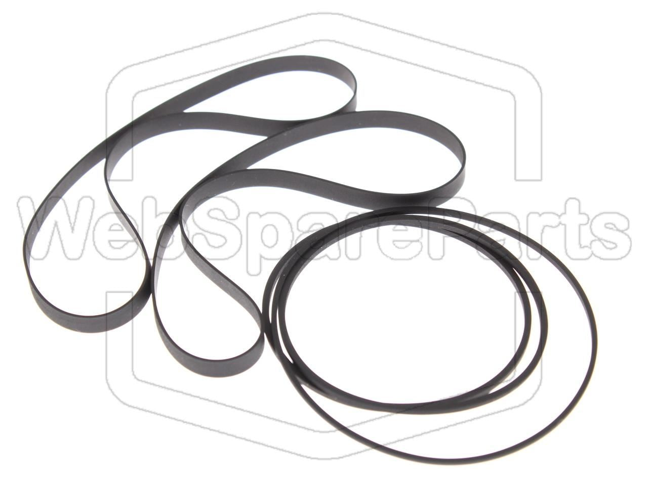 Riemen-Set für Stereo-Kassettendeck JVC KD-W5