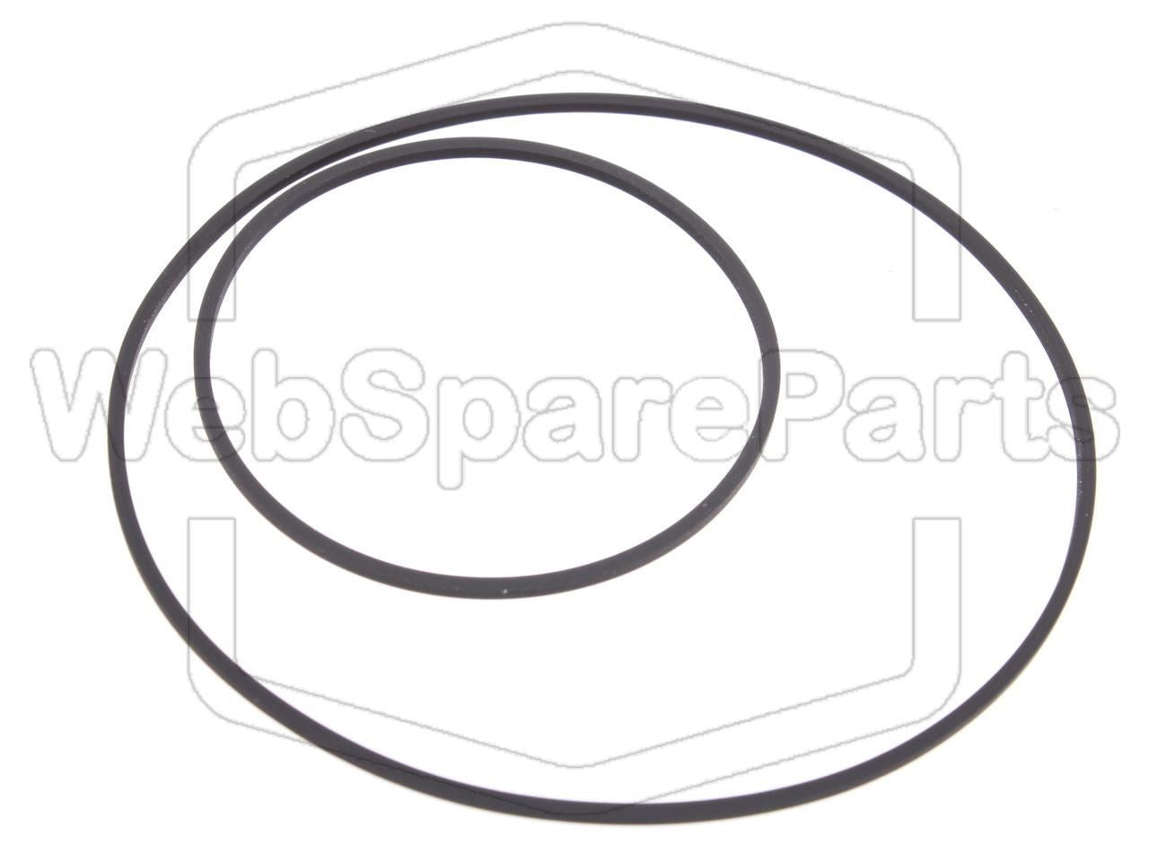 Riemen-Set Für Cassettendeck-KassettenDeck JVC CA-MD9R