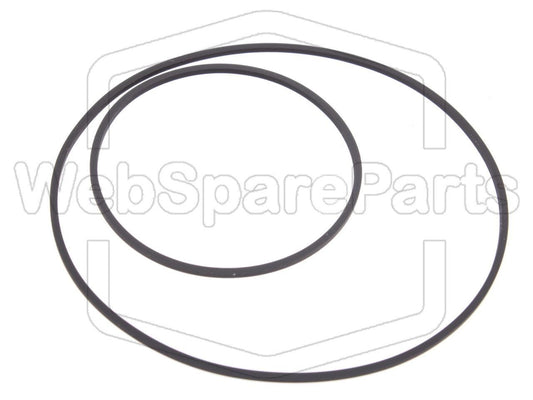 Riemen-Set Für Cassettendeck-KassettenDeck JVC CA-MD9R