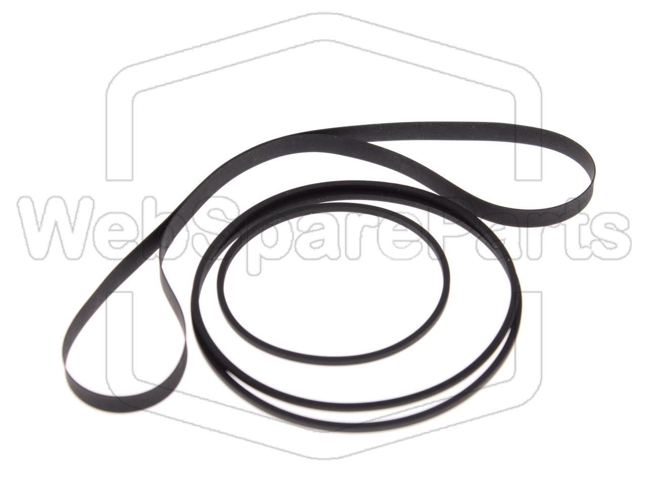 Riemen-Set Für Cassettendeck-KassettenDeck Hitachi D-550