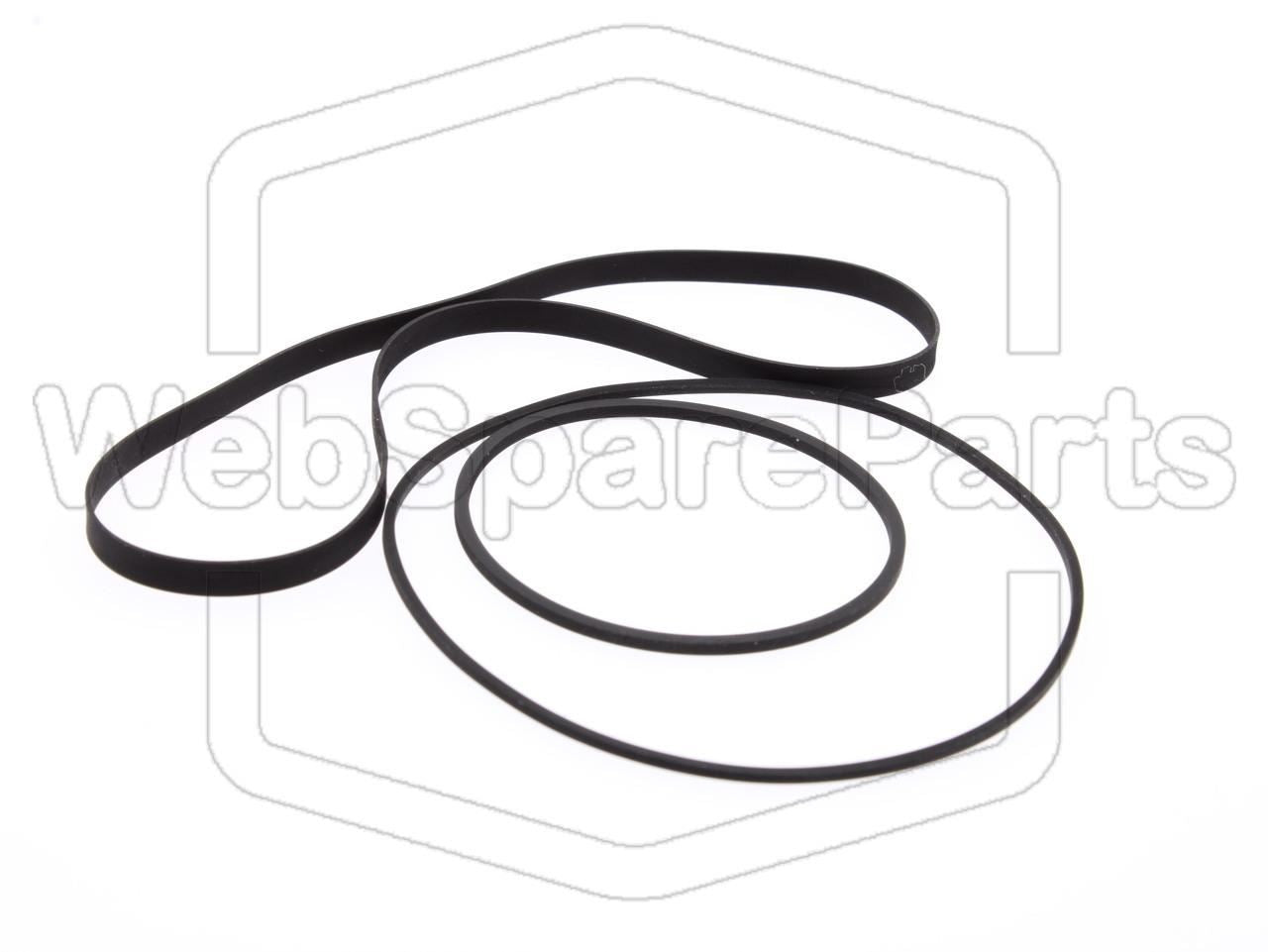 Riemen-Set Für Cassettendeck-KassettenDeck Akai CS-702D