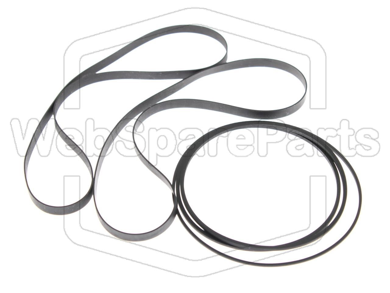 Riemenset Für KassettenDeck Sharp GF-777
