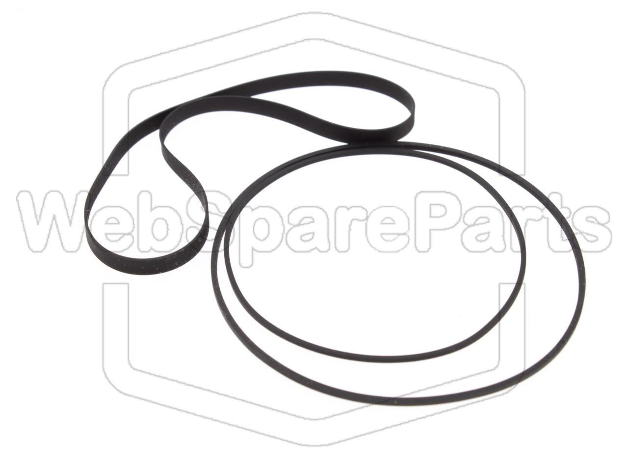 Riemen-Set Für KassettenDeck Sansui D-69C