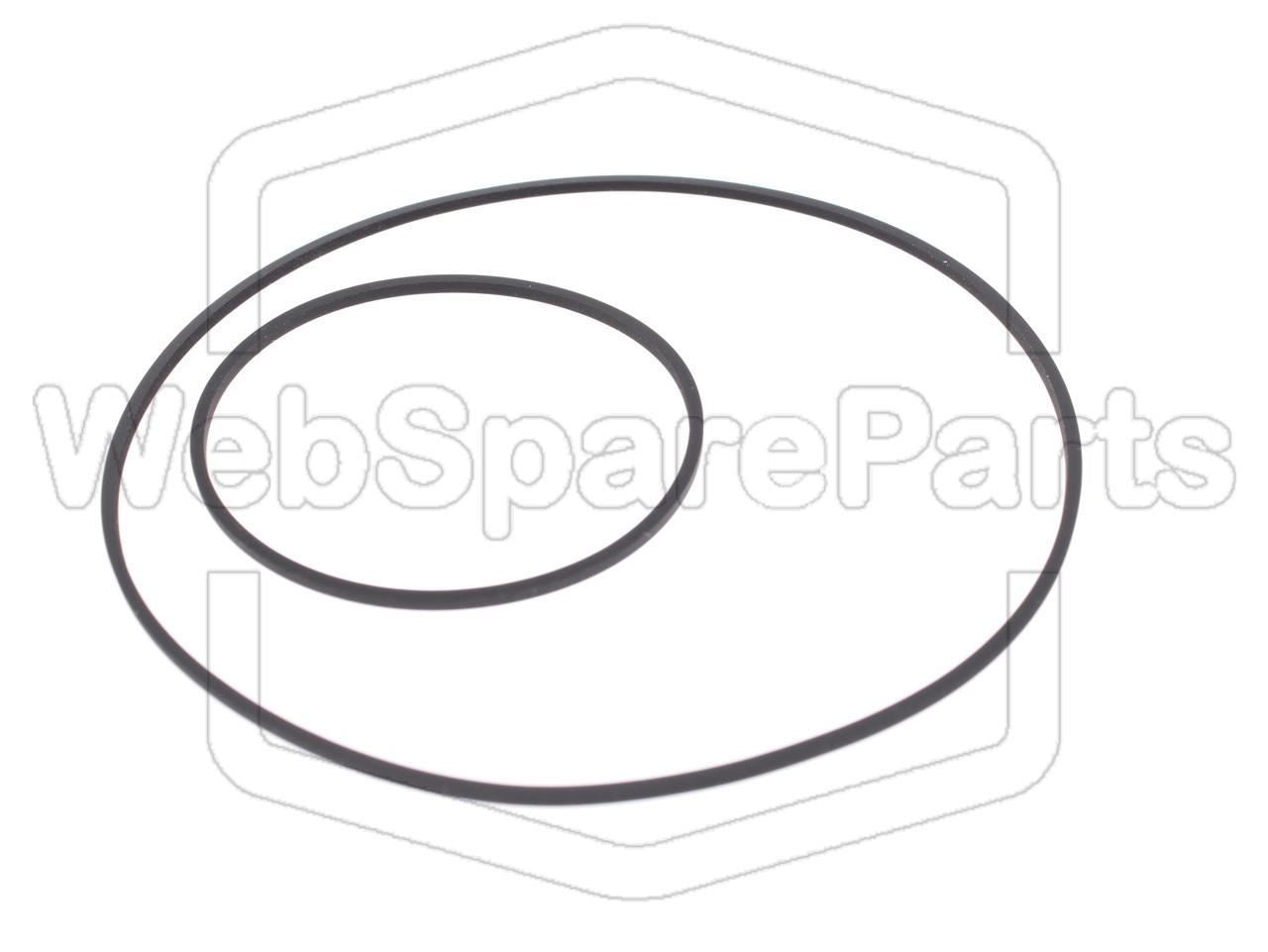 Riemen-Set Für Stereo-Kassettendeck Sony CFD-57