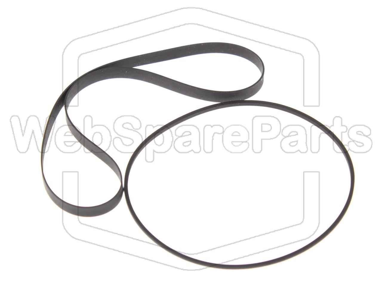 Capstanriemen + Umspulriemen für Kassettendeck Aiwa CS-500