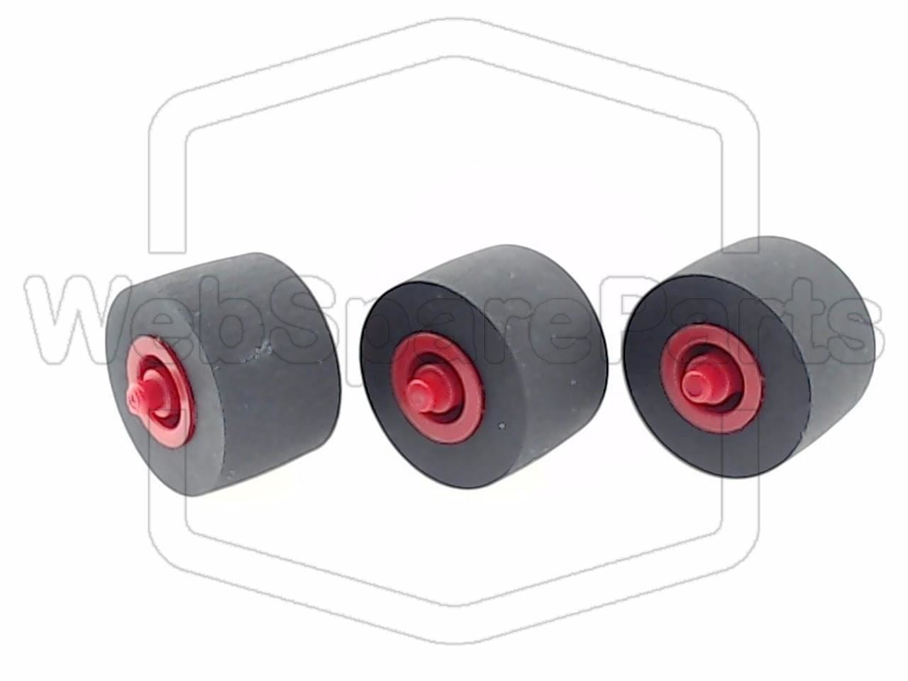 Andruckrollen für Doppel-Kassettendeck Sony HCD-MG110