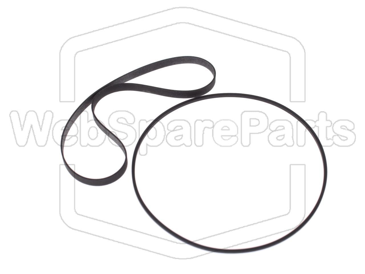 Riemen-Set Für KassettenDeck Sanyo G-5001