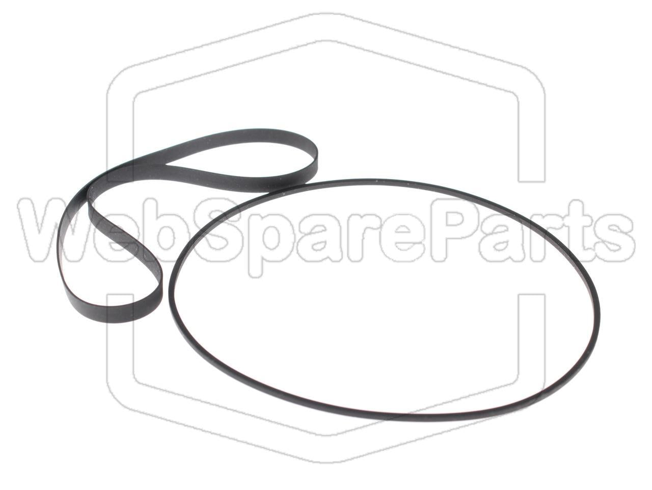 Philips DCC91 Riemen-Set Für Cassettendeck-KassettenDeck
