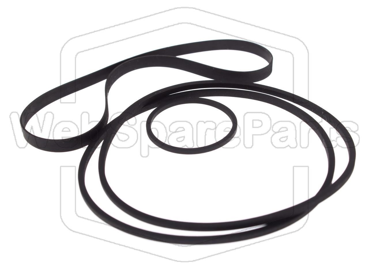 Riemen-Set Für Cassettendeck-KassettenDeck Sony TC-C521