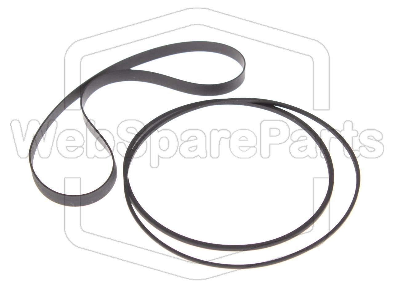 Riemen-Set für Stereo-Kassettendeck Sanyo RD-400