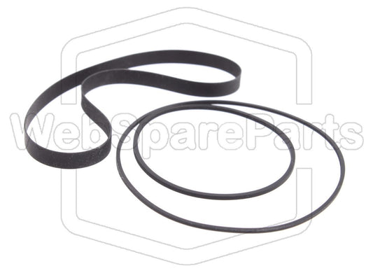 Riemen-Set Für Cassettendeck-KassettenDeck Akai CS-F210J