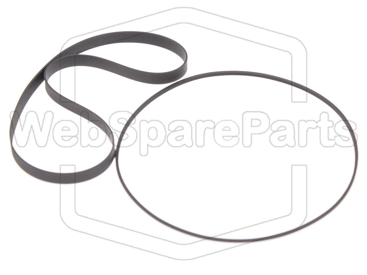 Riemen-Set für Stereo-Kassettendeck Onkyo TA-2000