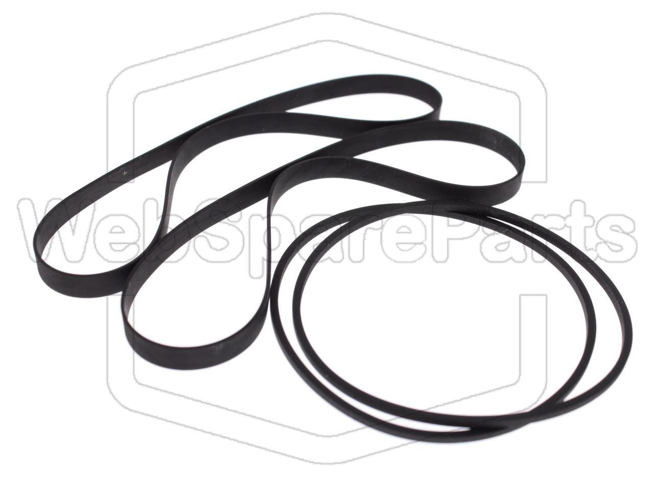 Riemen-Set Für Cassettendeck-KassettenDeck Dual CC-8001RS