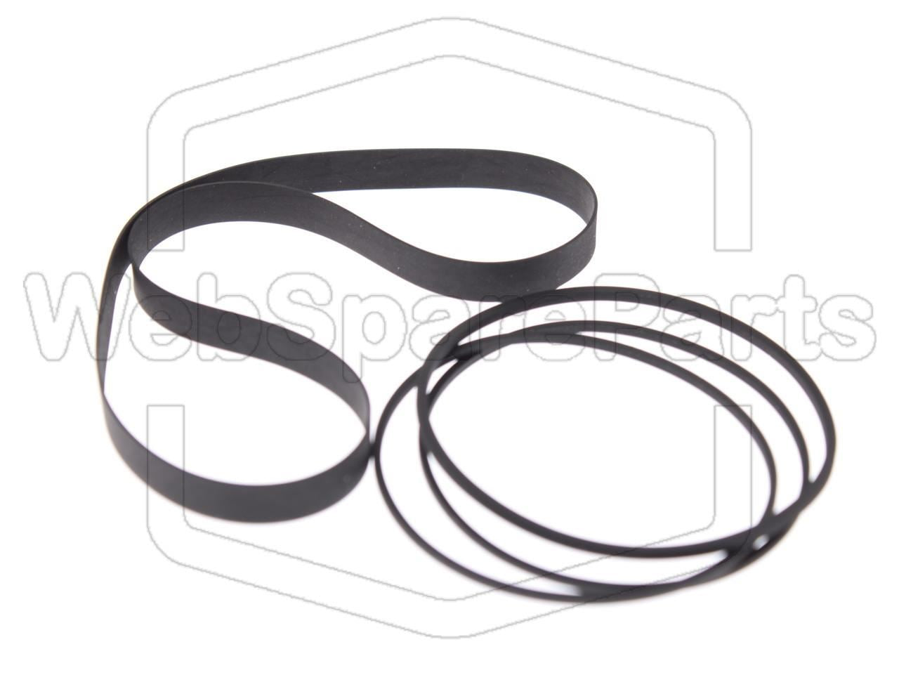 Riemen-Set Für Stereo-Kassettendeck Kenwood KX-440(G)