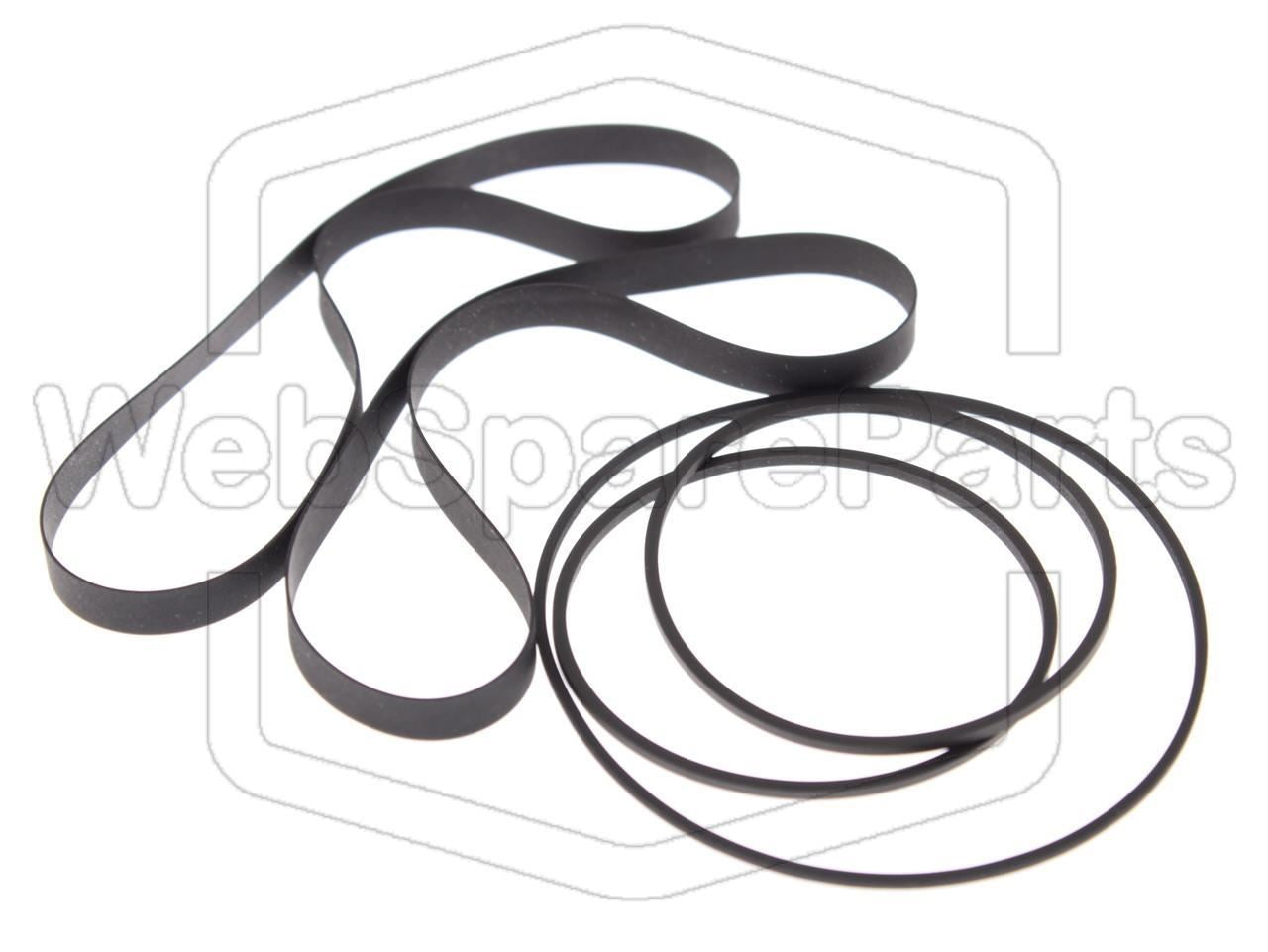 Riemen-Set Für KassettenDeck Yamaha KX-W302/U