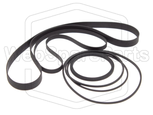 Riemen-Set Für Cassettendeck-KassettenDeck Pioneer CT-F850