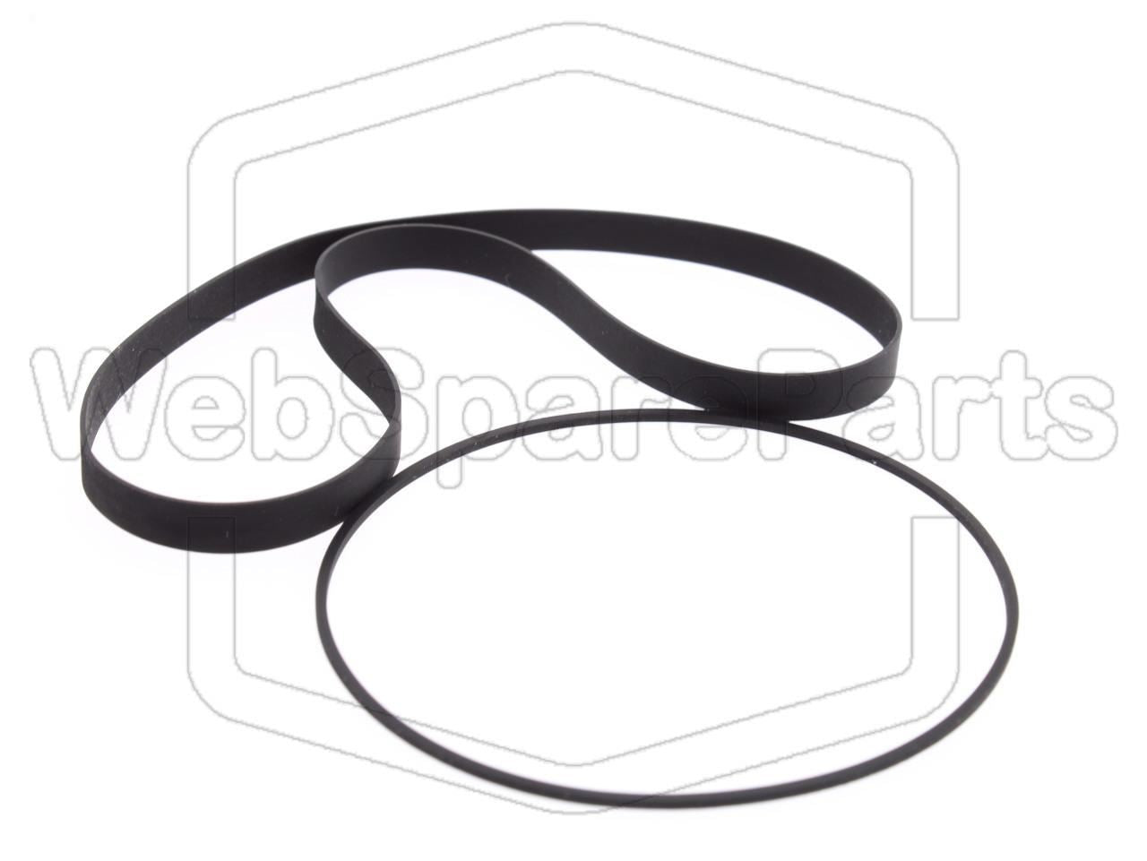 Riemen-Set Für Cassettendeck-KassettenDeck Akai CS-F39R