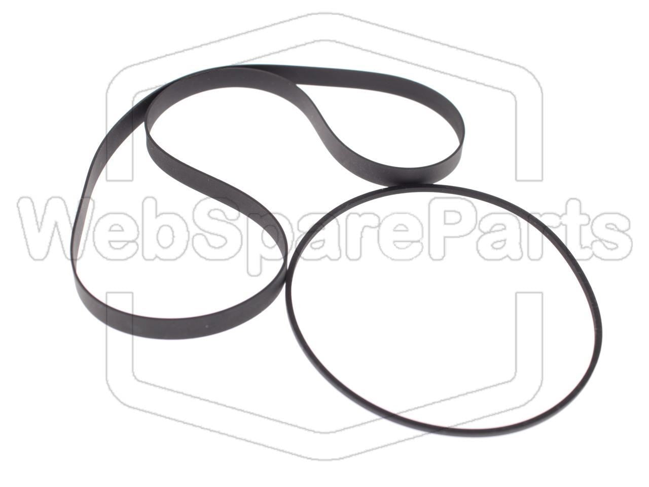 Riemen-Set Für Cassettendeck-KassettenDeck Sansui D-35CF