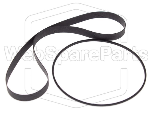 Riemen-Set Für Cassettendeck-KassettenDeck JVC KD-D4