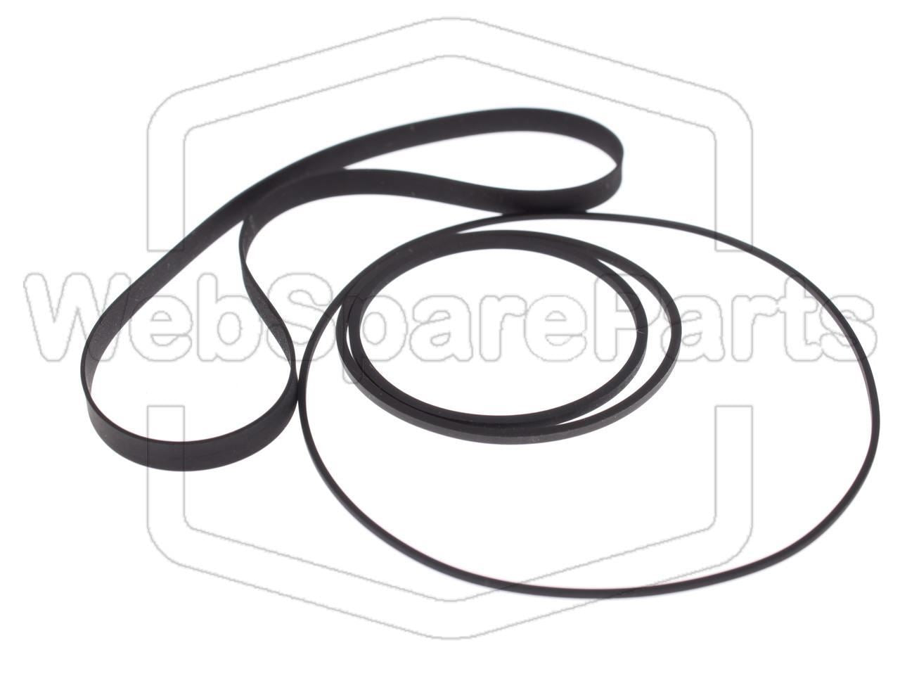 Riemen-Set für Stereo-Kassettendeck Sony TC-FX505R