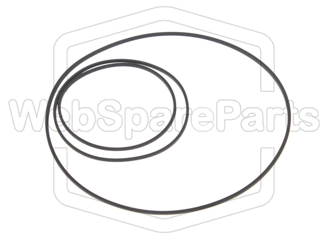 Riemen-Set für Kassettendeck Sony HST-79